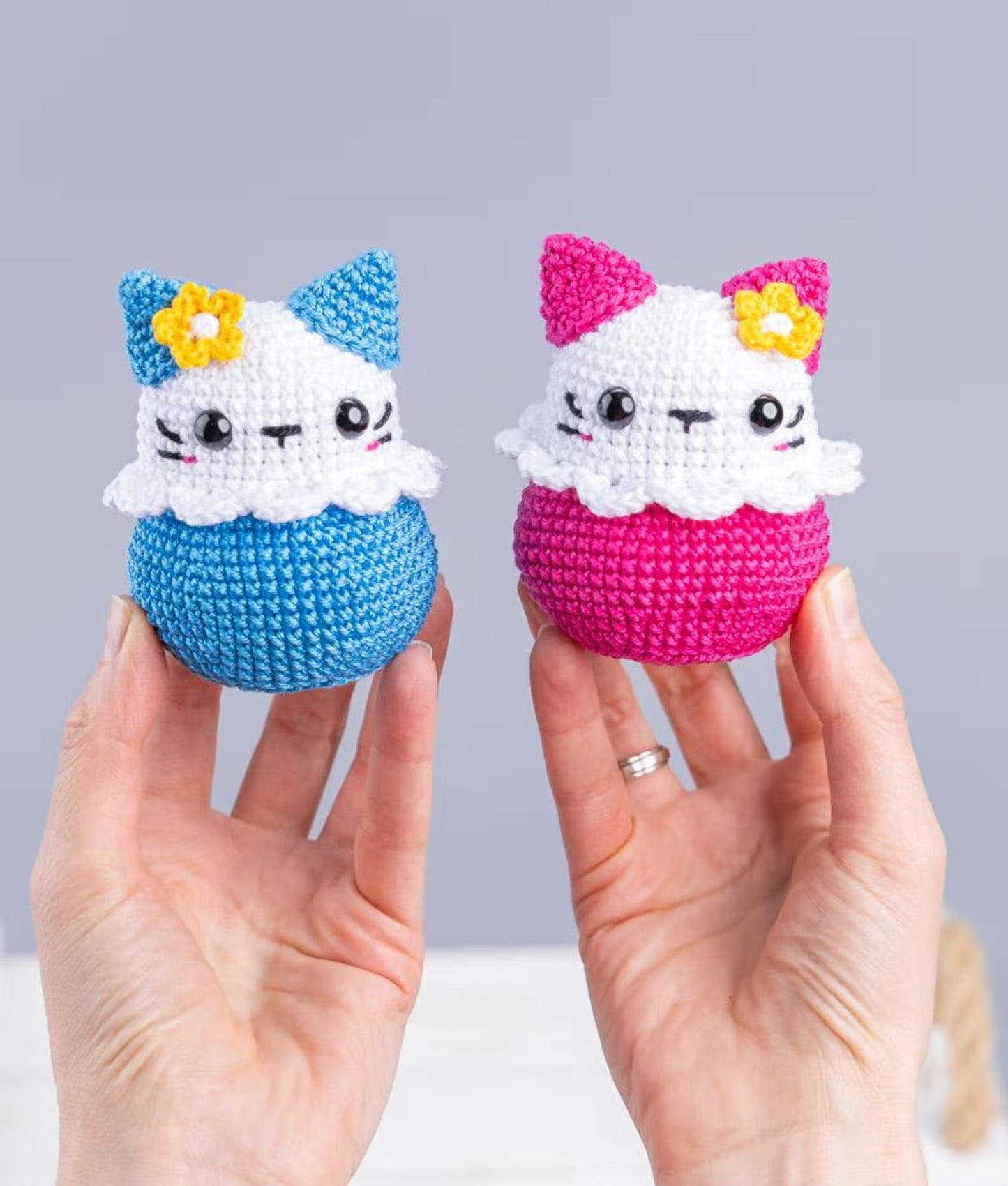 Whiskered Treat Holder Crochet Pattern
