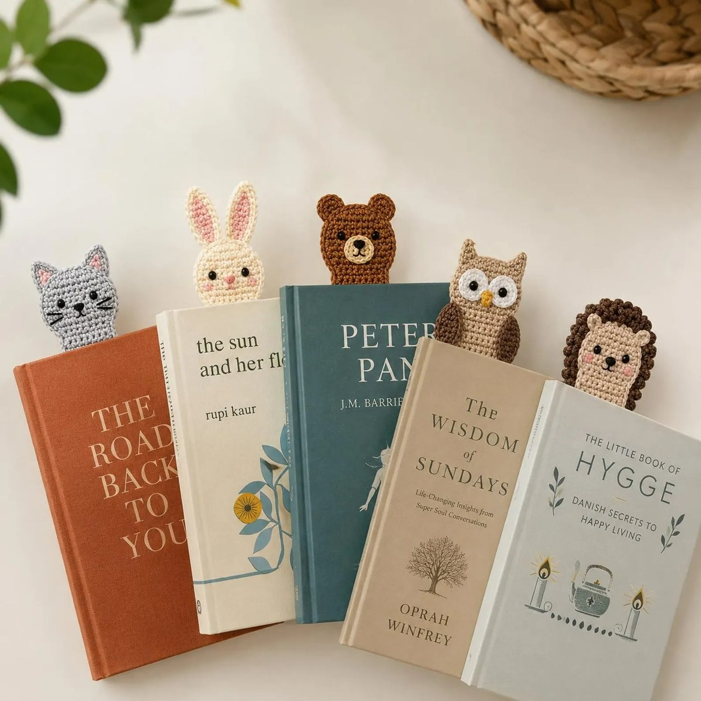 Forest Friends Page Marker Crochet Pattern
