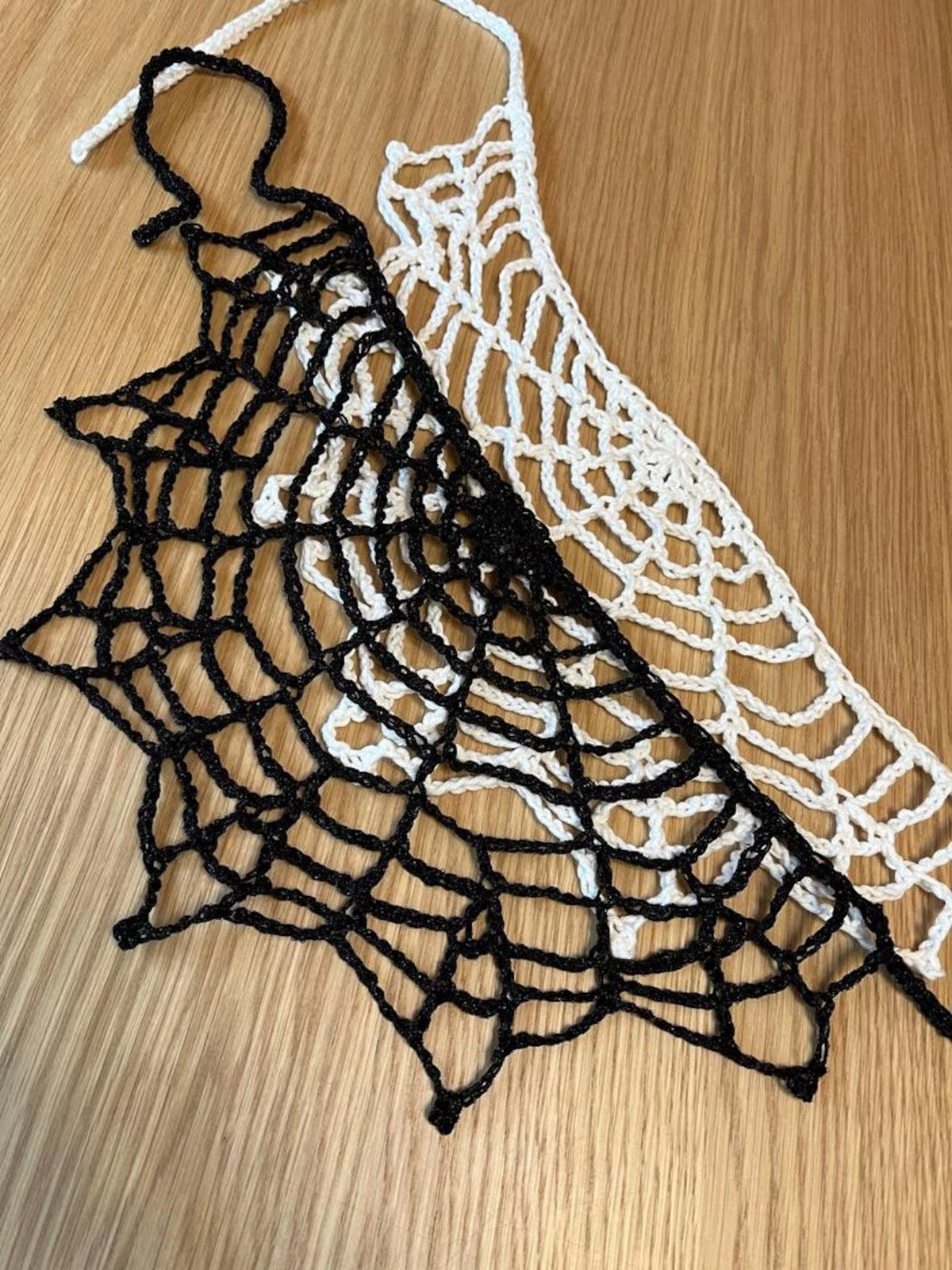 Cobweb Whisper Hair Wrap Crochet Pattern