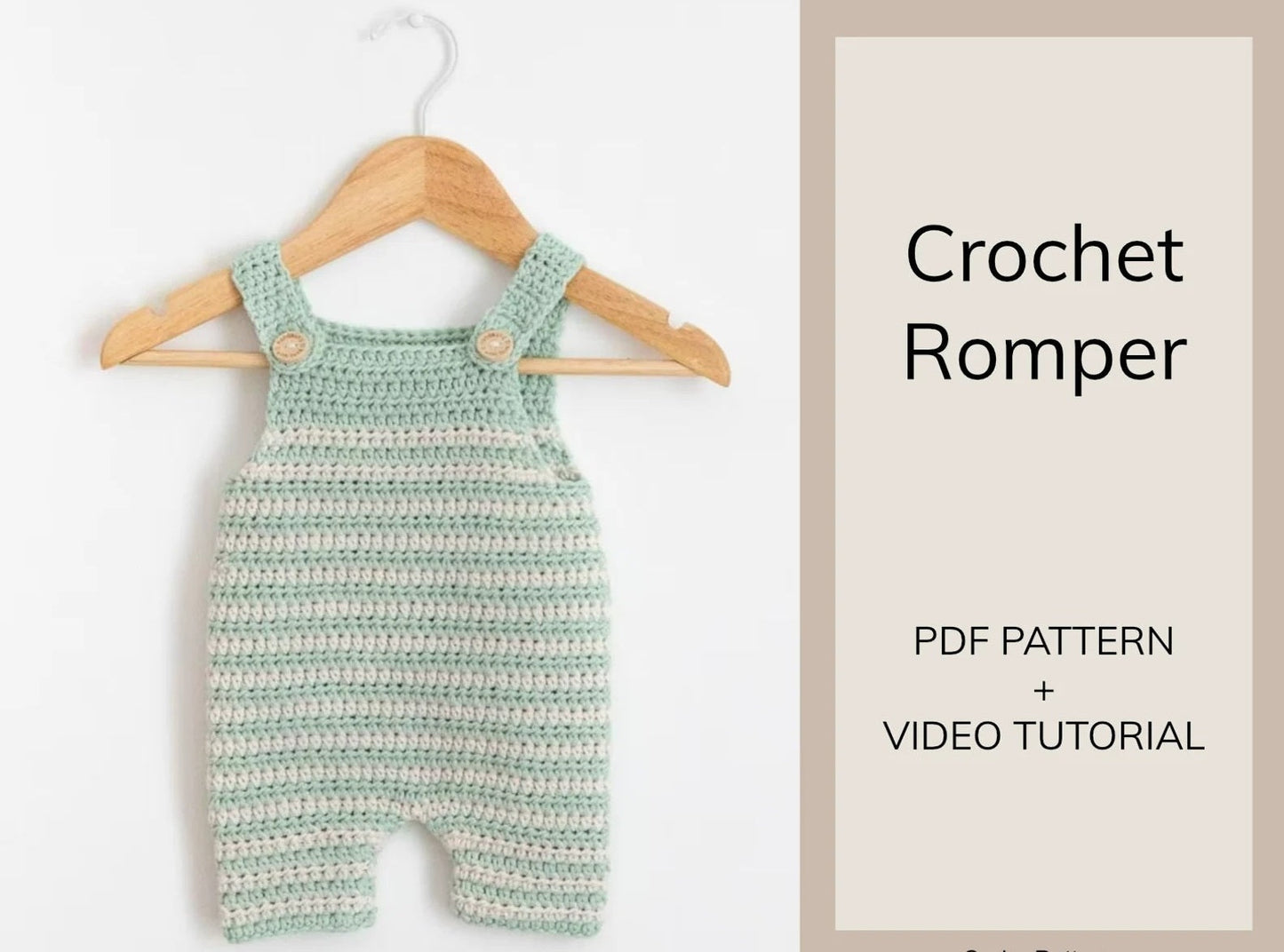 Little Baby Romper Crochet Pattern