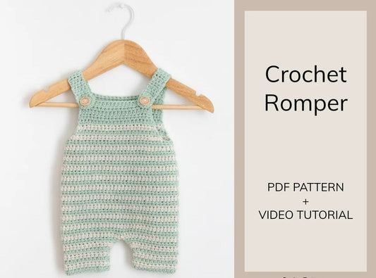Little Baby Romper Crochet Pattern