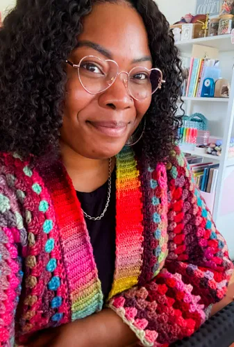 Bloom Hex Granny Cardigan Crochet Pattern