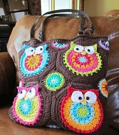 Feathered Friend Owl Bag Crochet Pattern