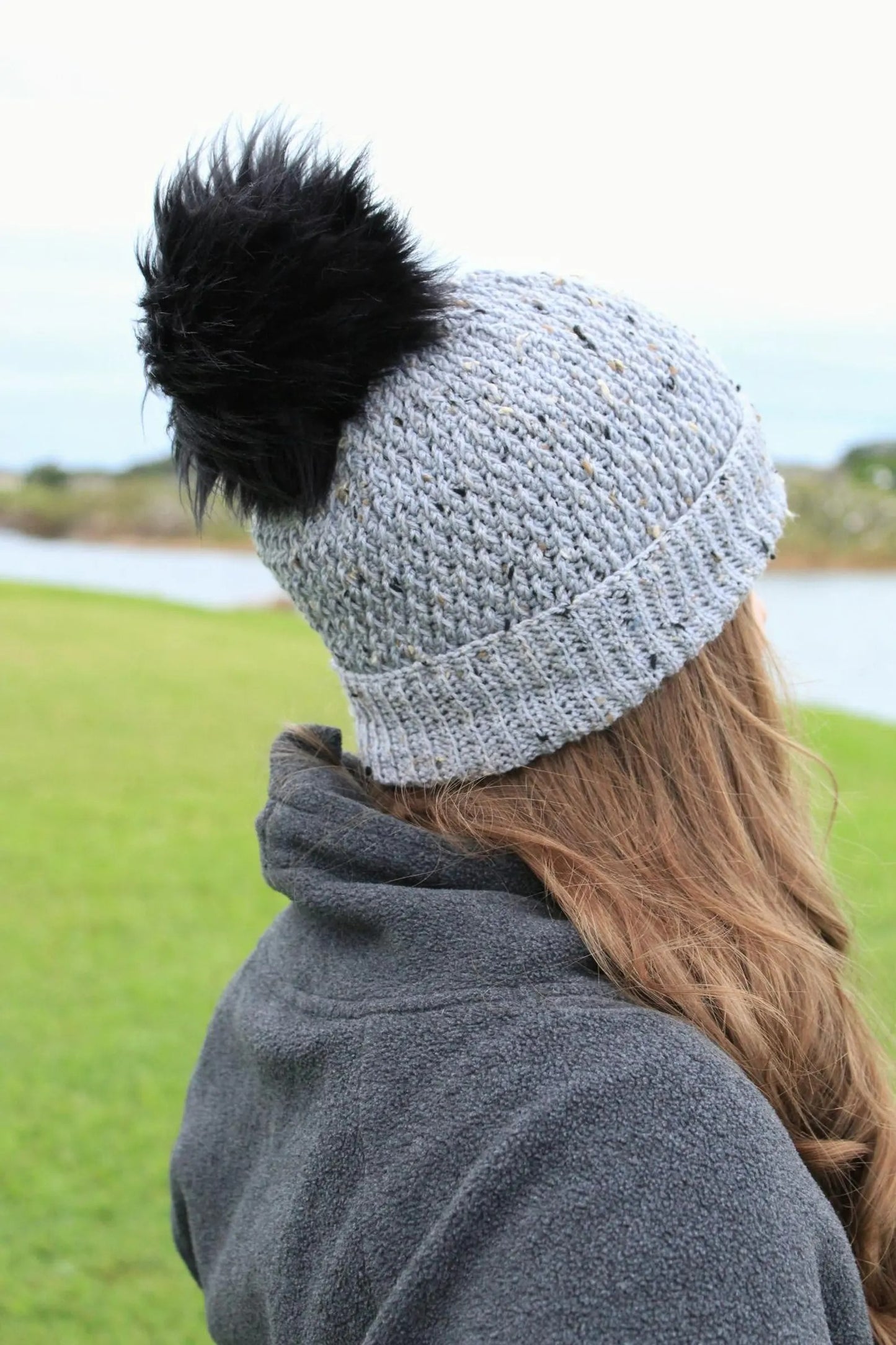 Everyday Ribbed Winter Cap Crochet Pattern