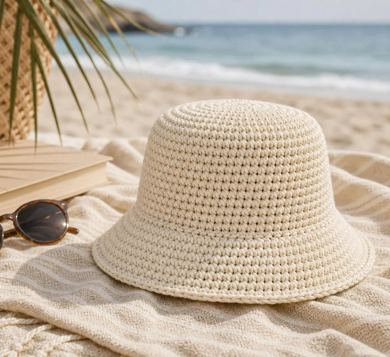 Market Day Bucket Hat Crochet Pattern