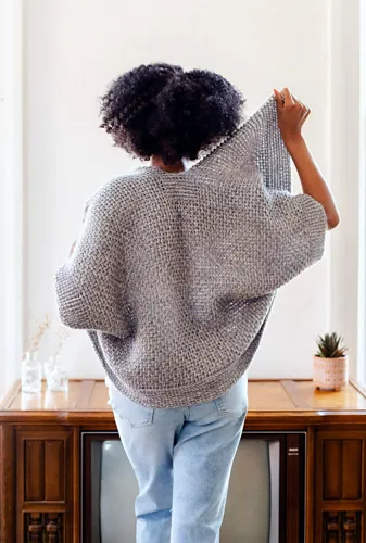 Twilight Bloom Shrug Crochet Pattern