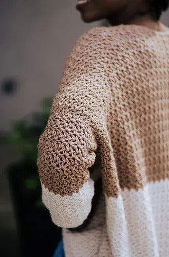 Wildflower Drape Cardigan Crochet Pattern
