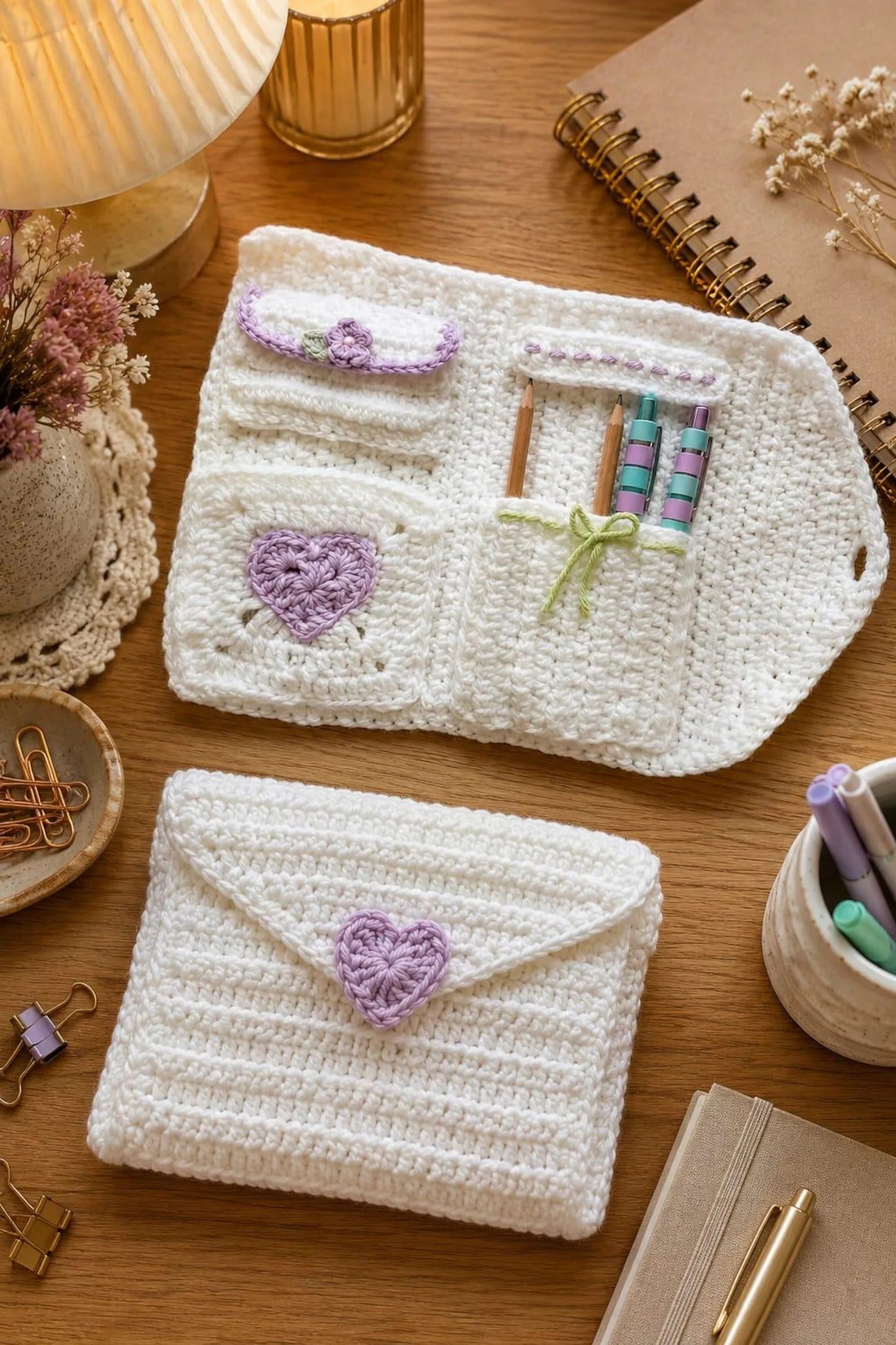 Foldaway Craft Organizer Crochet Pattern