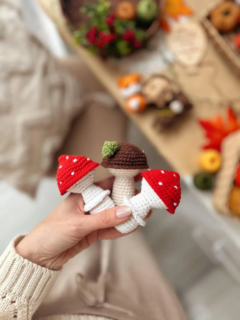 Woodland Harvest Door Wreath Crochet Pattern