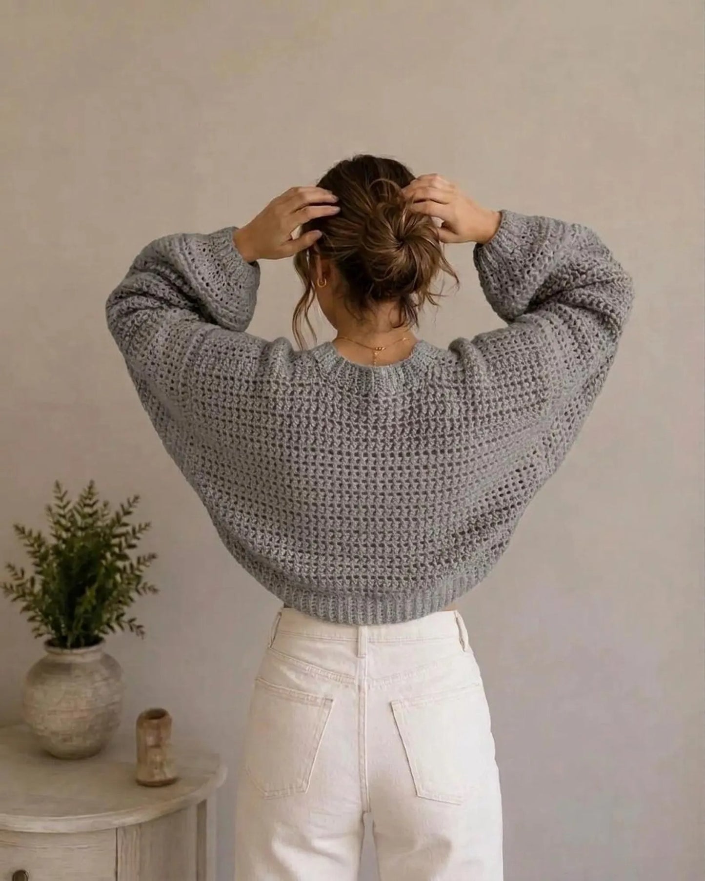 Cozy Cropped Sleeve Bolero Crochet Pattern
