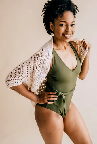 Seaside Bloom Cardigan Crochet Pattern