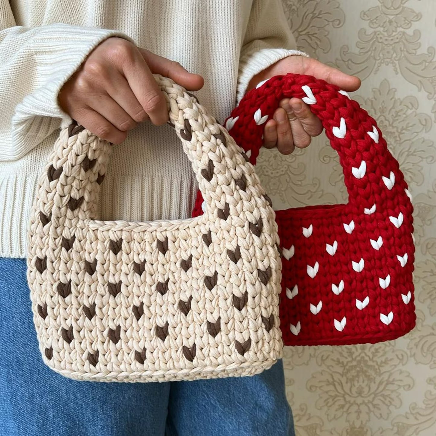 Chunky Stitch Shoulder Accessory Crochet Pattern