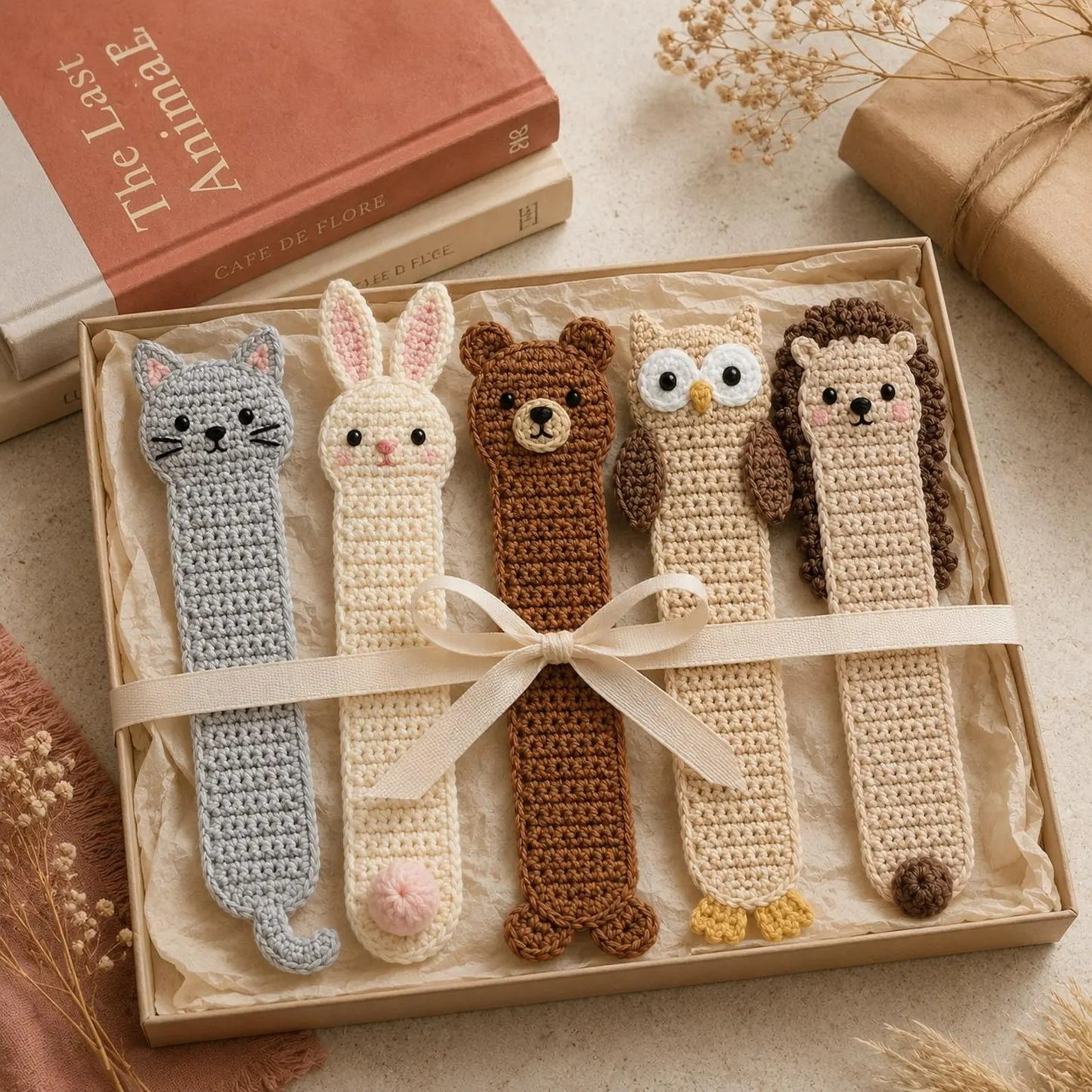 Forest Friends Page Marker Crochet Pattern