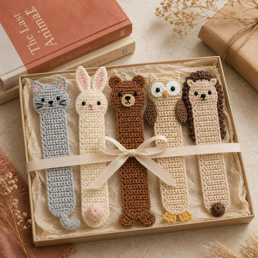 Forest Friends Page Marker Crochet Pattern
