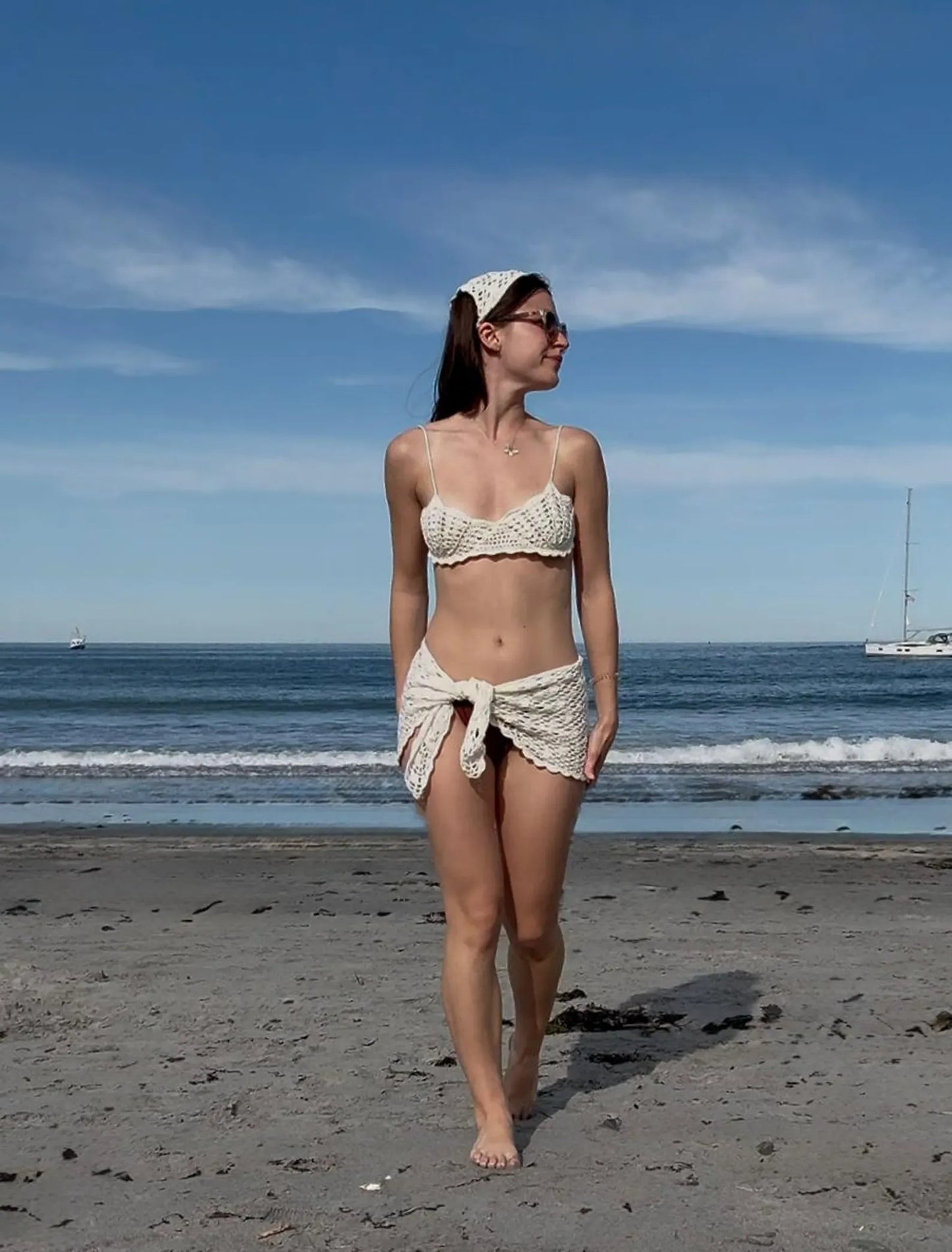 Coastal Escape Skirt Cover-up Crochet Pattern