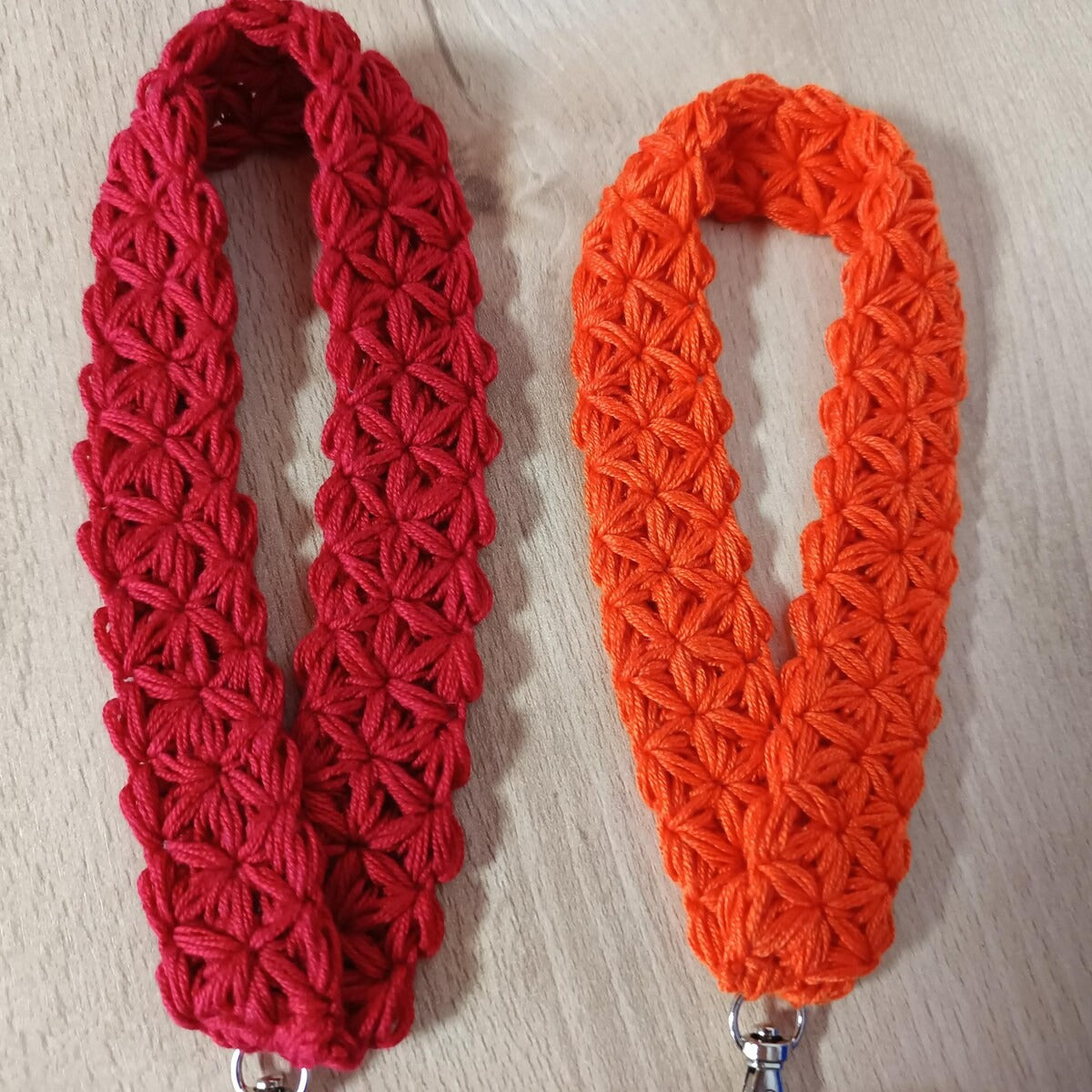 Textured Key Leash Easy Crochet Pattern