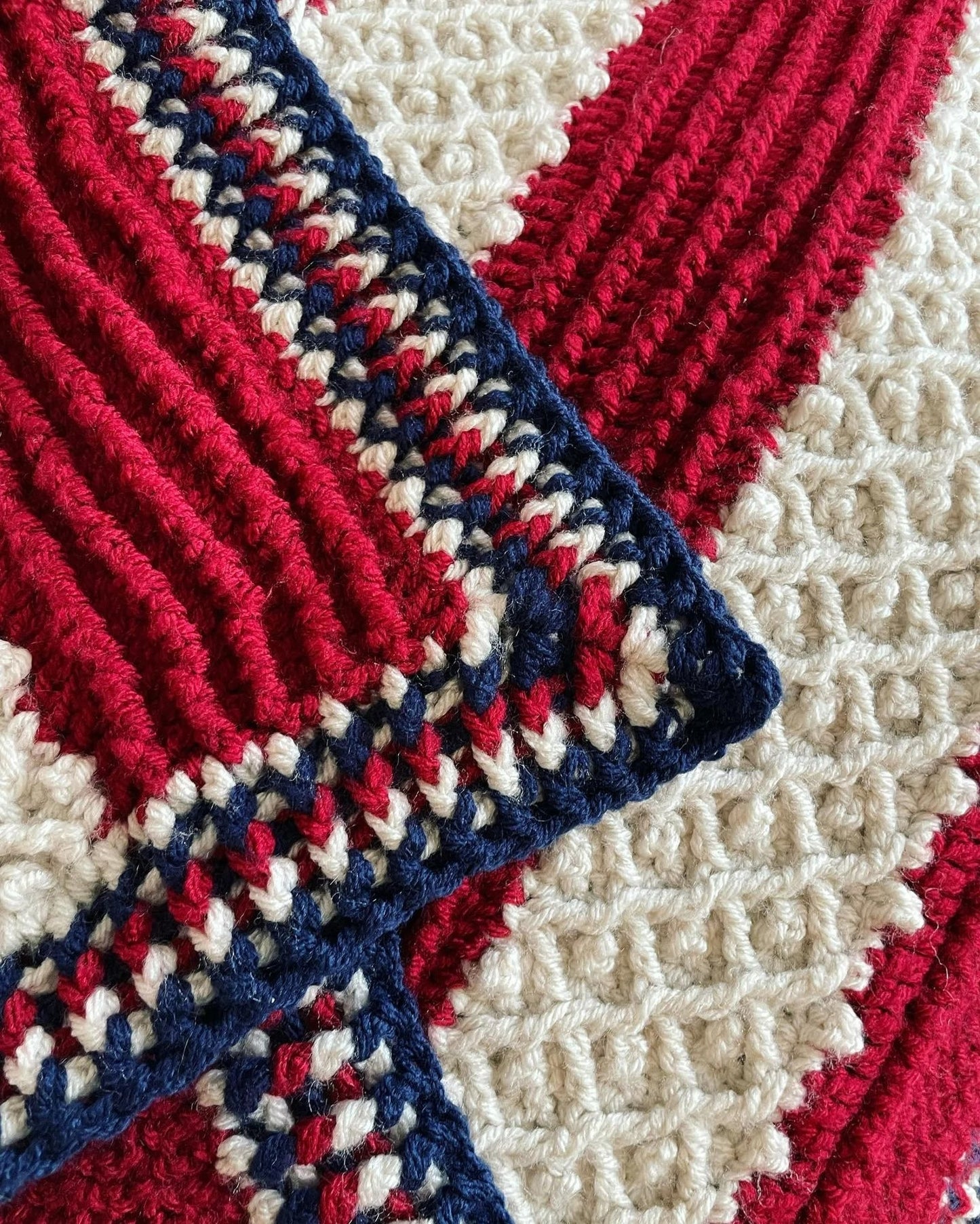Patriotic Celebration Flag Crochet Pattern