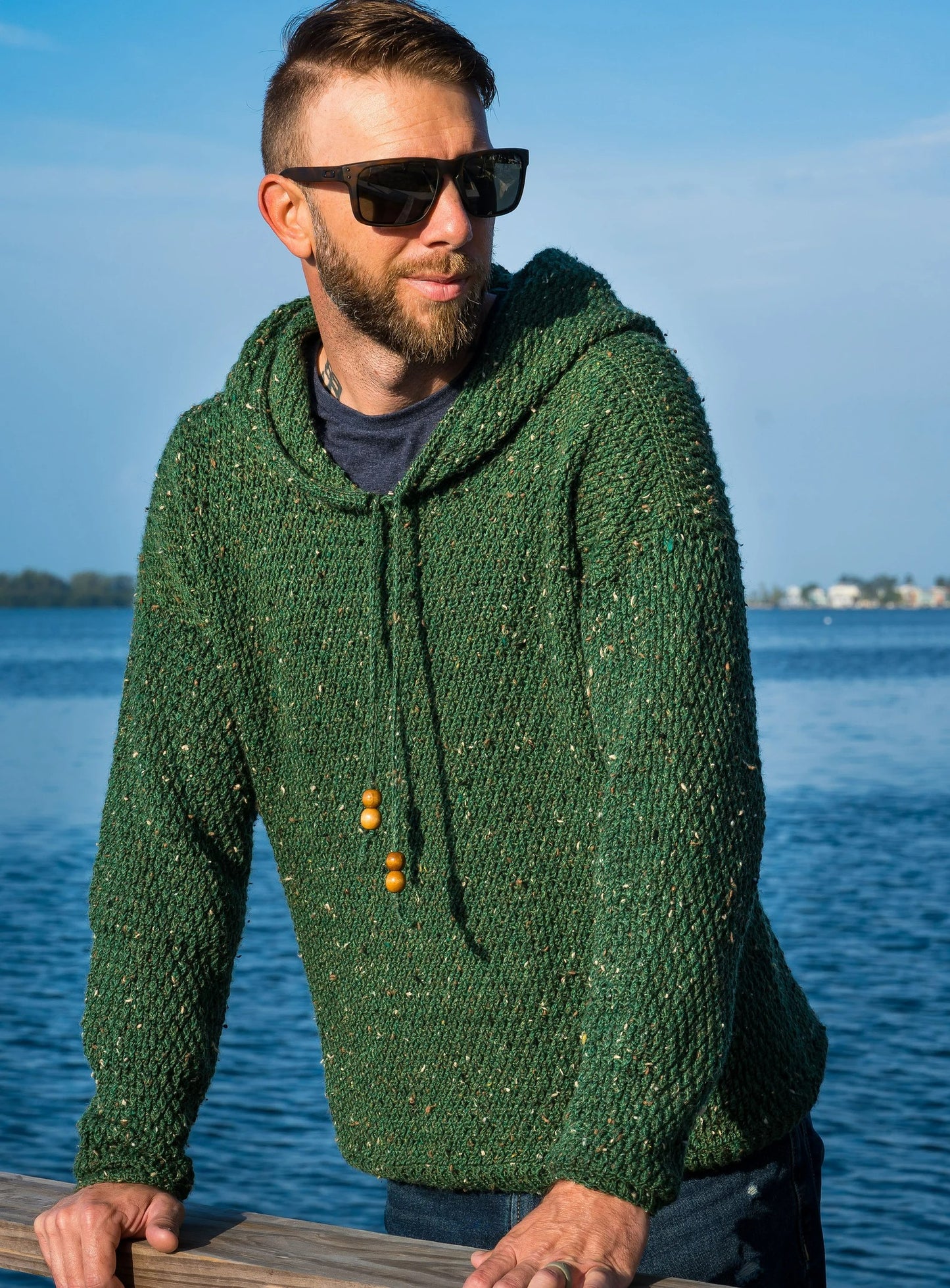 Casual Drawstring Layered Top Crochet Pattern