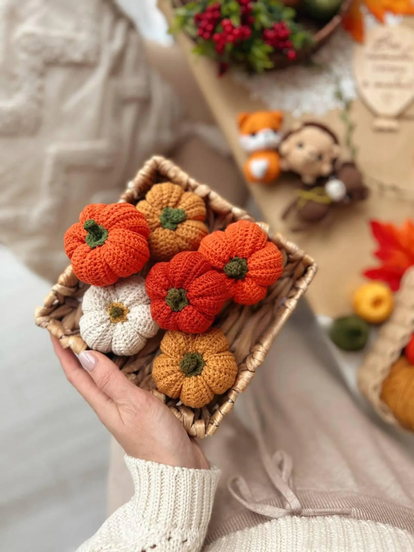 Woodland Harvest Door Wreath Crochet Pattern