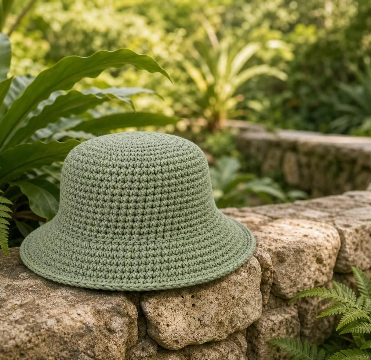 Market Day Bucket Hat Crochet Pattern