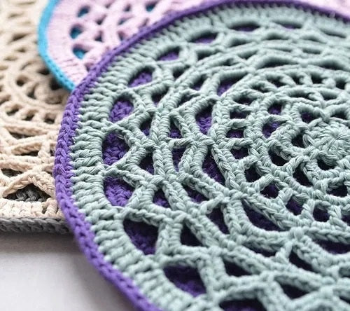 Harmony Circles Hot Pad Crochet Pattern