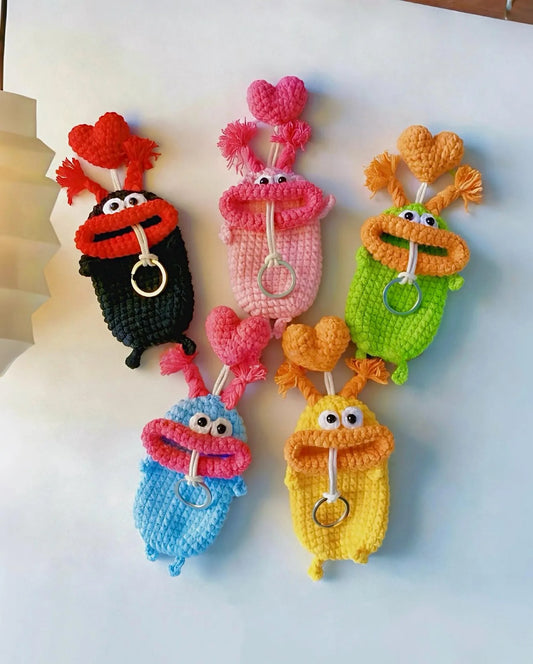 Spooky Creature Key Fob Crochet Pattern