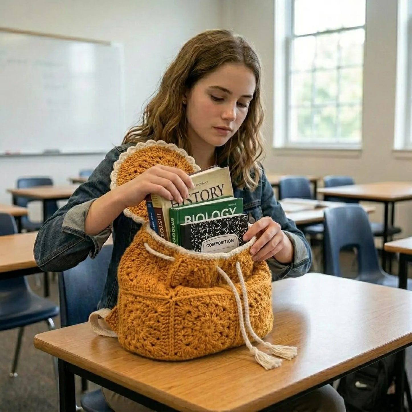 Textured Everyday Carryall Crochet Pattern