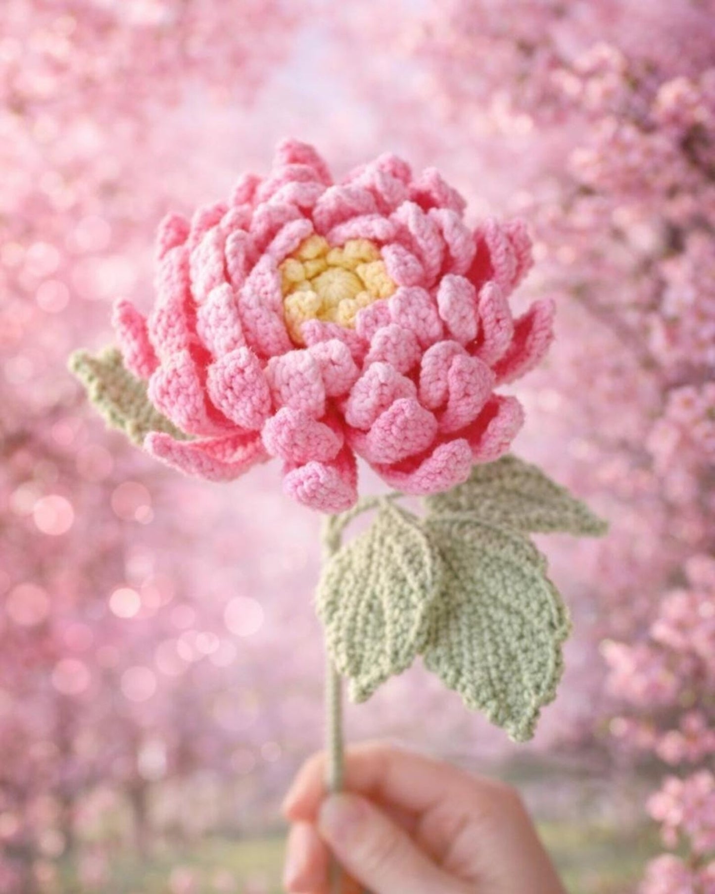 Layered Floral Arrangement Advanced Crochet Pattern