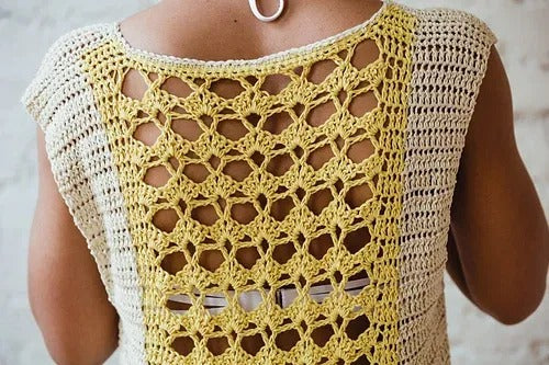 Citrus Bloom Top Crochet Pattern