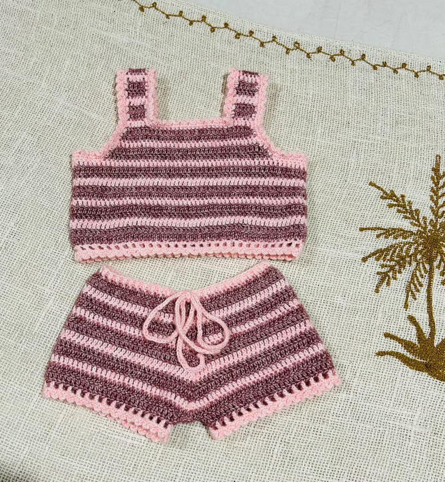 Coastal Breeze Lounge Set Crochet Pattern