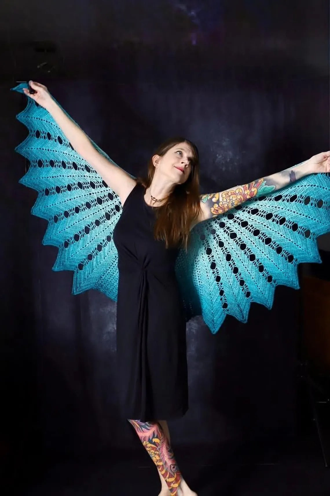 Ethereal Lace Wrap Crochet Pattern
