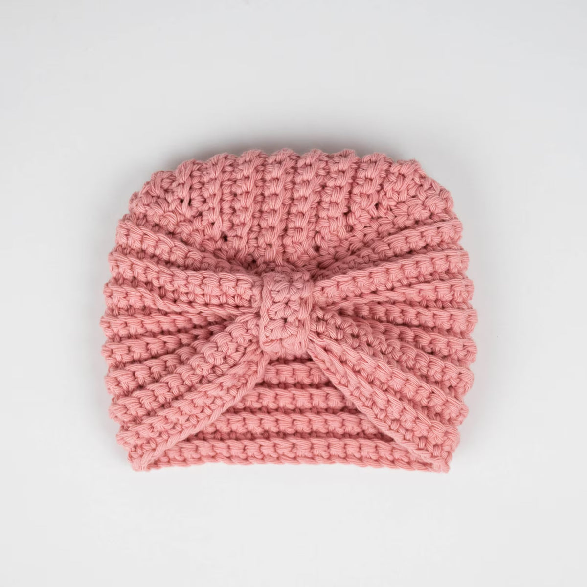 Sweet Gathered Baby Bonnet Crochet Pattern