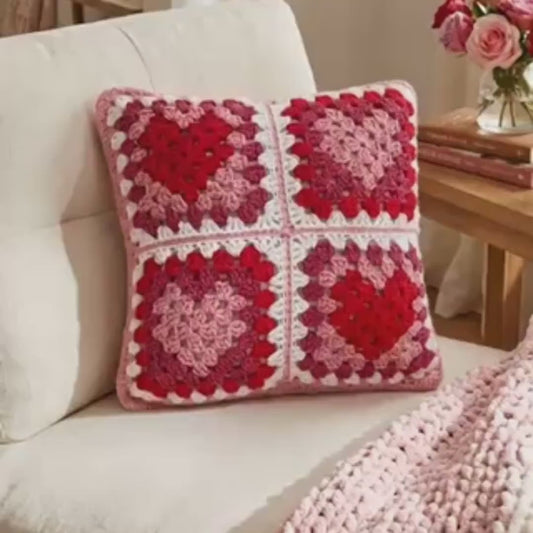 Motif Love Block Easy Crochet Pattern