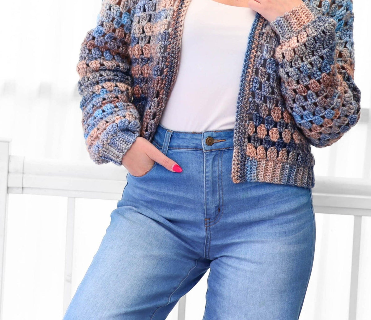 Easy Eloise Granny Cardigan Crochet Pattern