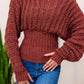 Easy Off Shoulder Batwing Sweater Crochet Pattern