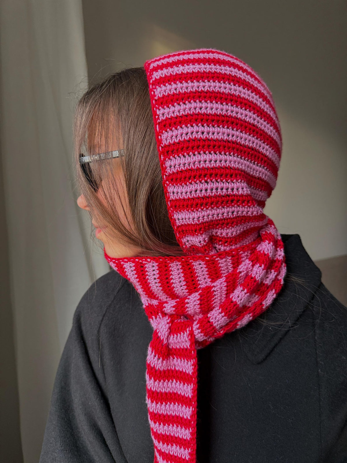 Easy Mila Scarf Hood Crochet Pattern