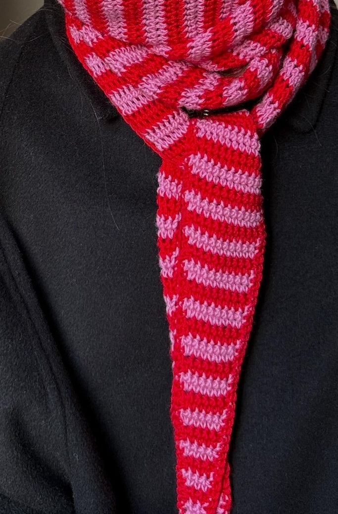 Easy Mila Scarf Hood Crochet Pattern